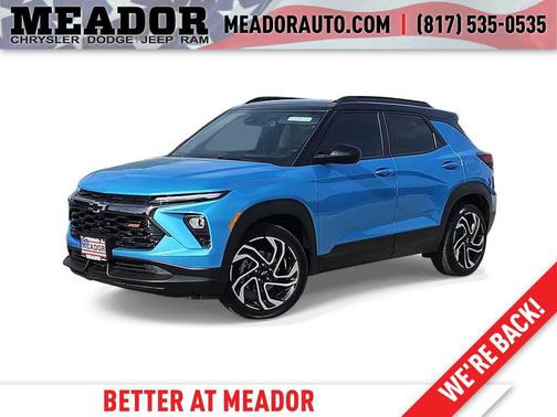 Marina Blue Metallic 2025 Chevrolet Trailblazer RS