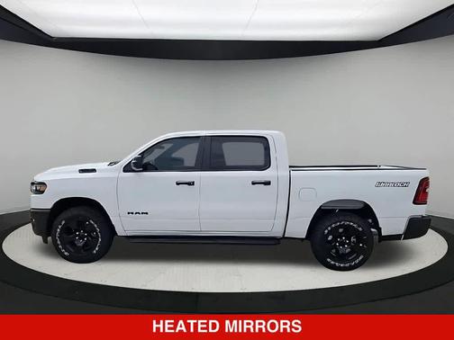 Bright White Clearcoat 2026 RAM 1500 Warlock Crew Cab 4x4 5'7' Box