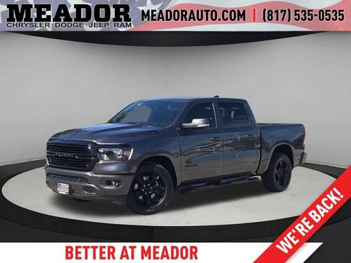 Granite Crystal Metallic Clearcoat 2020 RAM 1500 Lone Star
