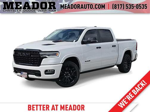 Ivory White Tri-Coat Pearlcoat 2026 RAM 1500 Limited