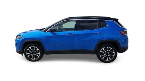 Hydro Blue Pearlcoat 2024 Jeep Compass Limited