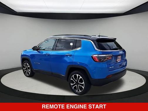 Hydro Blue Pearlcoat 2024 Jeep Compass Limited