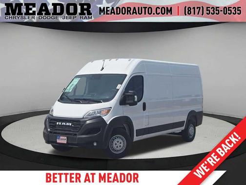 Bright White Clearcoat 2026 RAM ProMaster 2500 Tradesman