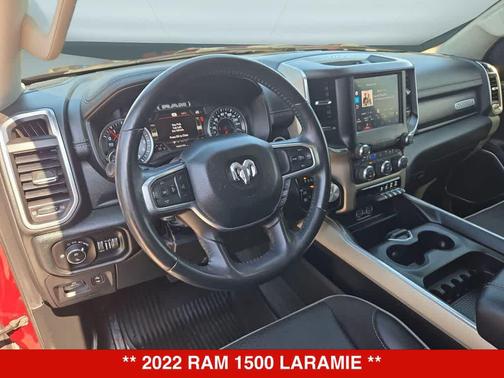 Delmonico Red Pearlcoat 2022 RAM 1500 Laramie