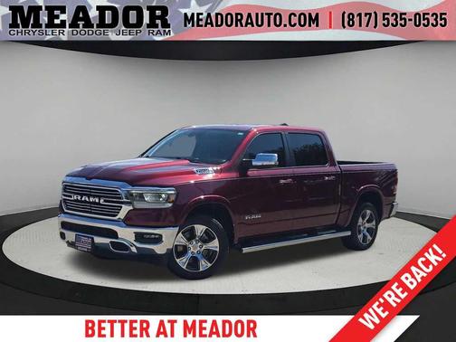 Delmonico Red Pearlcoat 2022 RAM 1500 Laramie