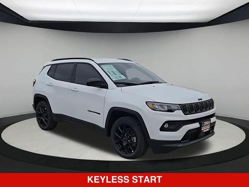 Bright White Clearcoat 2026 Jeep Compass Latitude