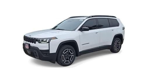 Bright White Clearcoat 2026 Jeep Cherokee Laredo 4x4