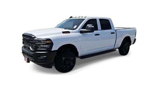 Bright White Clearcoat 2026 RAM 2500 Tradesman Crew Cab 4x4 6'4' Box