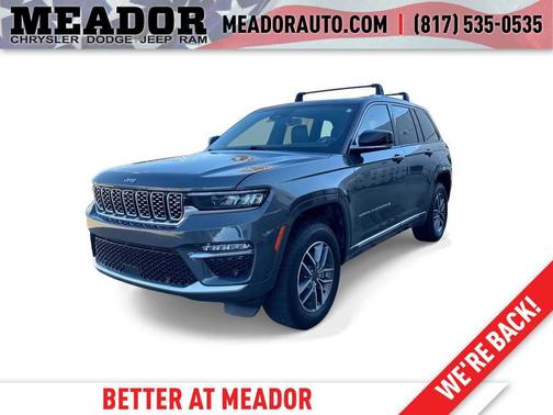 Baltic Gray Metallic Clearcoat 2022 Jeep Grand Cherokee Summit