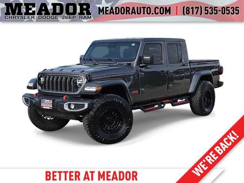 Granite Crystal Metallic Clearcoat 2025 Jeep Gladiator Texas Trail
