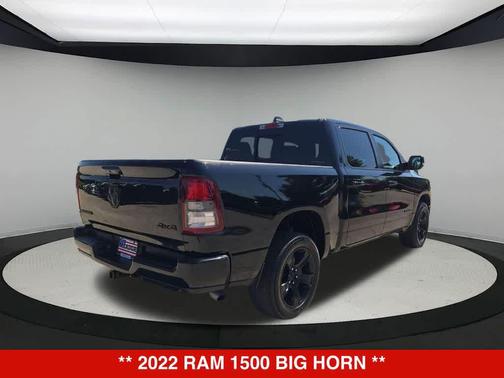 Diamond Black Crystal Pearlcoat 2022 RAM 1500 Big Horn/Lone Star