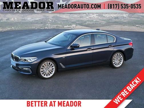 Glacier Silver Metallic 2018 BMW 530 530i