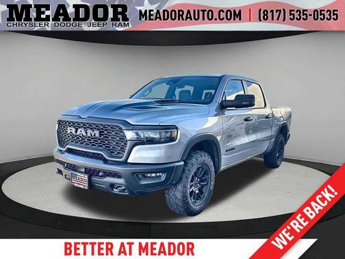 Billet Silver Metallic Clearcoat 2025 RAM 1500 Rebel