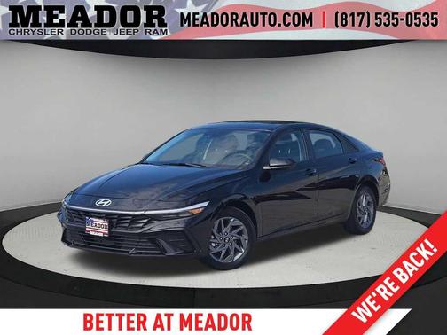 Abyss Black 2026 Hyundai ELANTRA HEV Blue