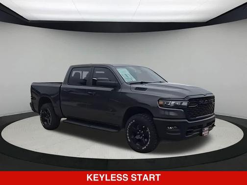 Granite Crystal Metallic Clearcoat 2026 RAM 1500 Warlock Crew Cab 4x4 5'7' Box