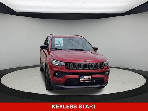 Red Hot Pearlcoat 2026 Jeep Compass Latitude
