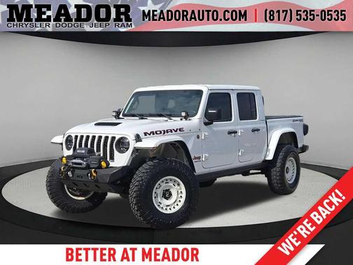 Bright White Clearcoat 2021 Jeep Gladiator Mojave 4x4