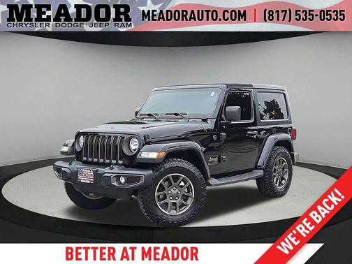 Black Clearcoat 2021 Jeep Wrangler 80th Anniversary 4x4