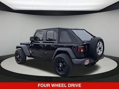 Black Clearcoat 2018 Jeep Wrangler Unlimited Sport