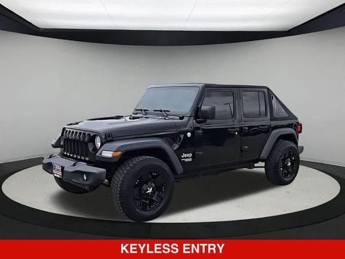 Black Clearcoat 2018 Jeep Wrangler Unlimited Sport