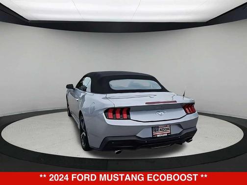Iconic Silver Metallic 2024 Ford Mustang EcoBoost