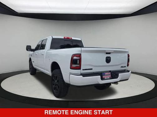Bright White Clearcoat 2024 RAM 2500 Laramie Crew Cab 4x4 6'4' Box