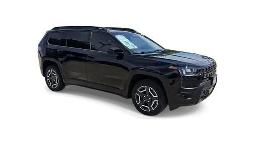 Diamond Black Crystal Pearlcoat 2026 Jeep Cherokee Laredo 4x4