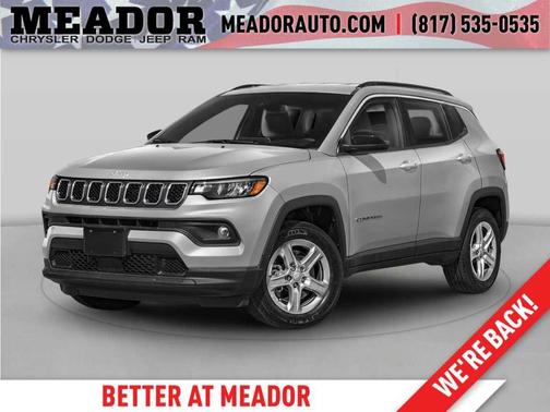 Bright White Clearcoat 2024 Jeep Compass Latitude