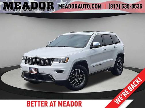 Bright White Clearcoat 2021 Jeep Grand Cherokee Limited