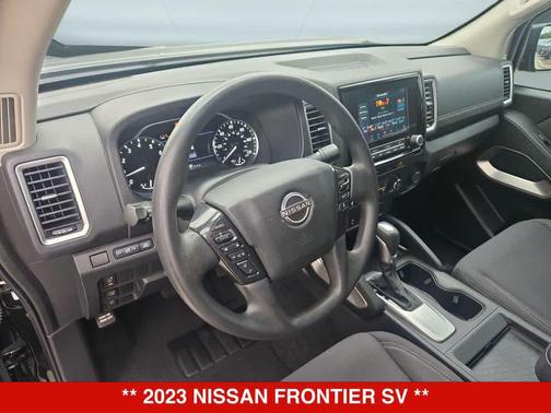 Super Black 2023 Nissan Frontier SV