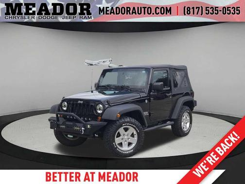 Black Clearcoat 2012 Jeep Wrangler Sport