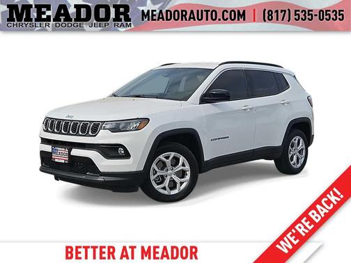 Bright White Clearcoat 2024 Jeep Compass Latitude