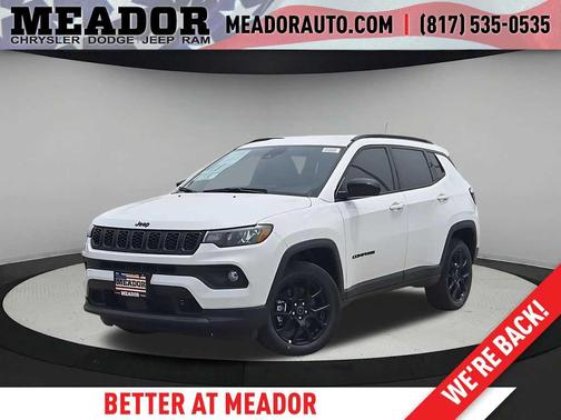 Bright White Clearcoat 2026 Jeep Compass Latitude