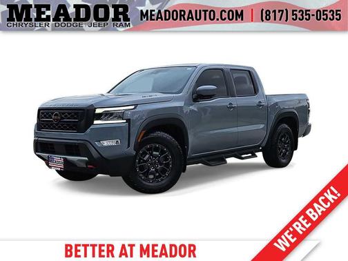 Boulder Gray Pearl 2023 Nissan Frontier PRO-X