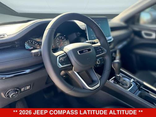 Bright White Clearcoat 2026 Jeep Compass Sport