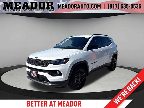 Bright White Clearcoat 2026 Jeep Compass Sport