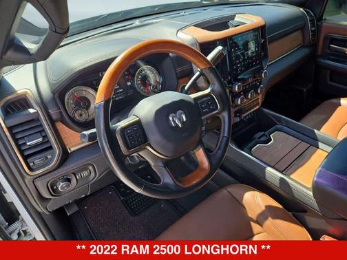 Bright White Clearcoat 2022 RAM 2500 Longhorn
