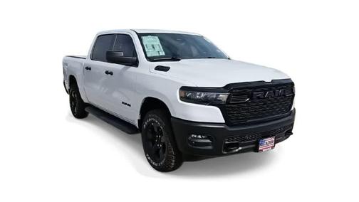 Bright White Clearcoat 2026 RAM 1500 Warlock Crew Cab 4x4 5'7' Box