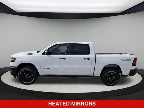 Bright White Clearcoat 2026 RAM 1500 Warlock Crew Cab 4x4 5'7' Box