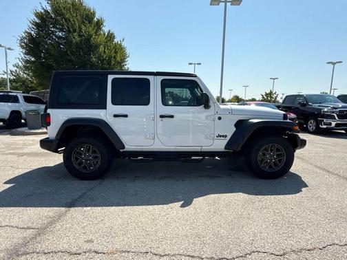 Bright White Clearcoat 2025 Jeep Wrangler Sport S