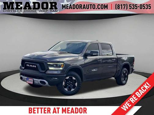 Granite Crystal Metallic Clearcoat 2019 RAM 1500 Rebel