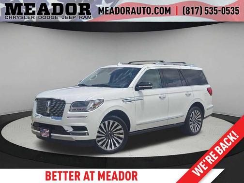 Pristine White 2021 Lincoln Navigator Reserve
