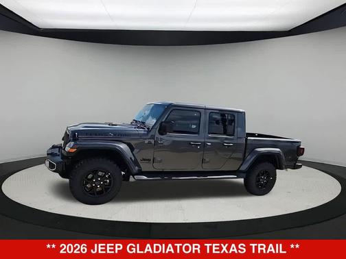 Granite Crystal Metallic Clearcoat 2026 Jeep Gladiator Texas Trail 4x4