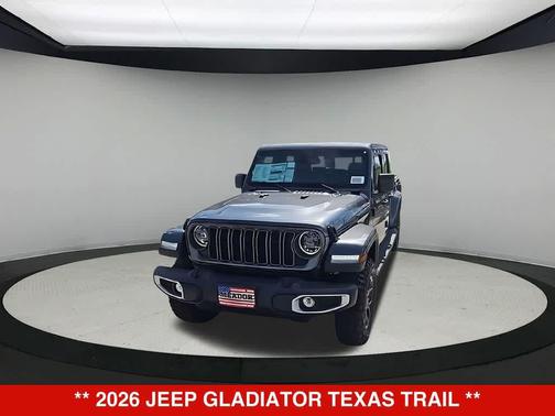 Granite Crystal Metallic Clearcoat 2026 Jeep Gladiator Texas Trail 4x4