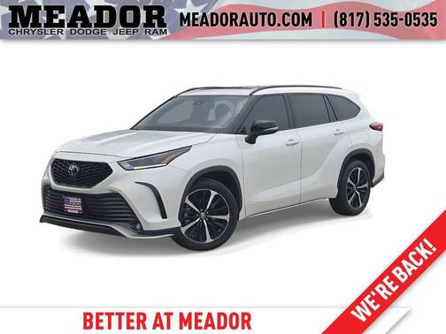 Blizzard Pearl 2021 Toyota Highlander XSE