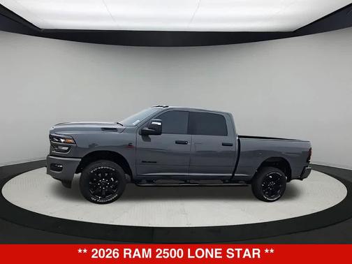 Ceramic Gray Clearcoat 2026 RAM 2500 Lone Star Crew Cab 4x4 6'4' Box