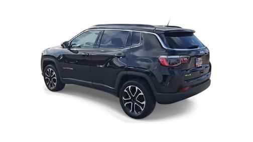 Diamond Black Crystal Pearlcoat 2022 Jeep Compass Limited