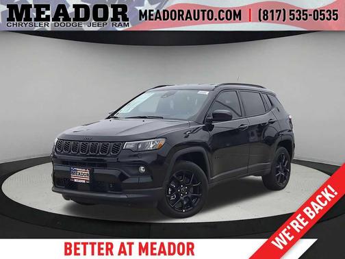 Diamond Black Crystal Pearlcoat 2026 Jeep Compass Latitude