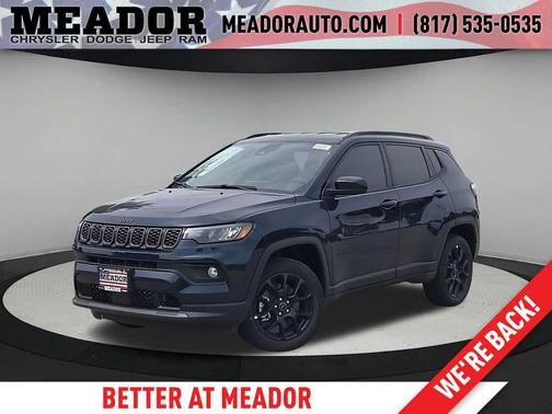 Fathom Blue Pearl Coat 2026 Jeep Compass Latitude