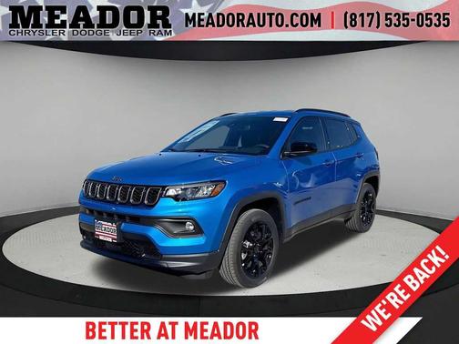 Fathom Blue Pearl Coat 2026 Jeep Compass Sport